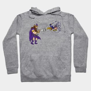 Minnesota Vikings Fans - Kings of the North vs Featherless Fowl Hoodie